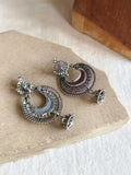 Oxidized Chandbali Jhumka Earrings | AMOLA